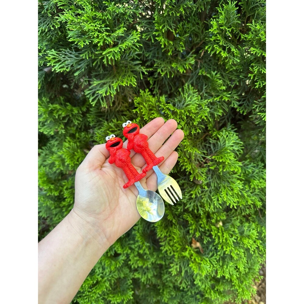 Sesame Street Elmo toddler utensils